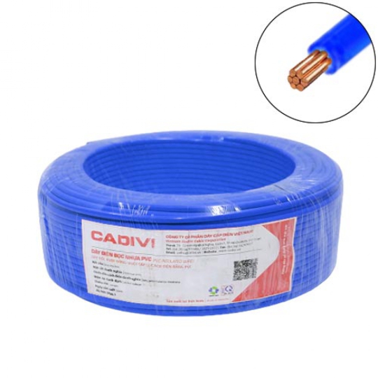 Dây điện Cadivi CV 2.5 - 0,6/1kV